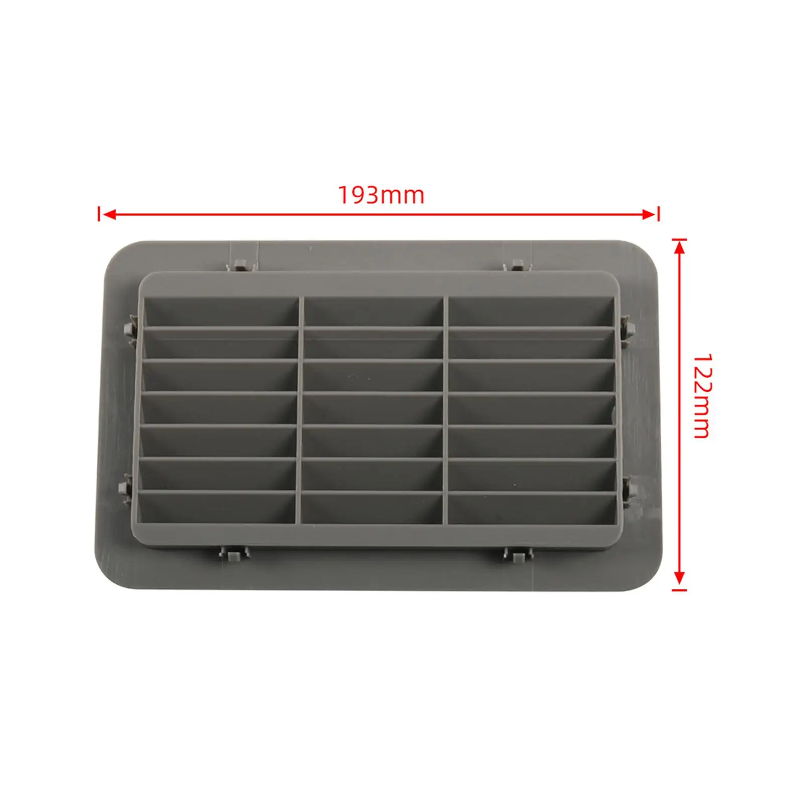 Air Vent Grille Replaces Black Stable Performance Durable Supply Snap on Air