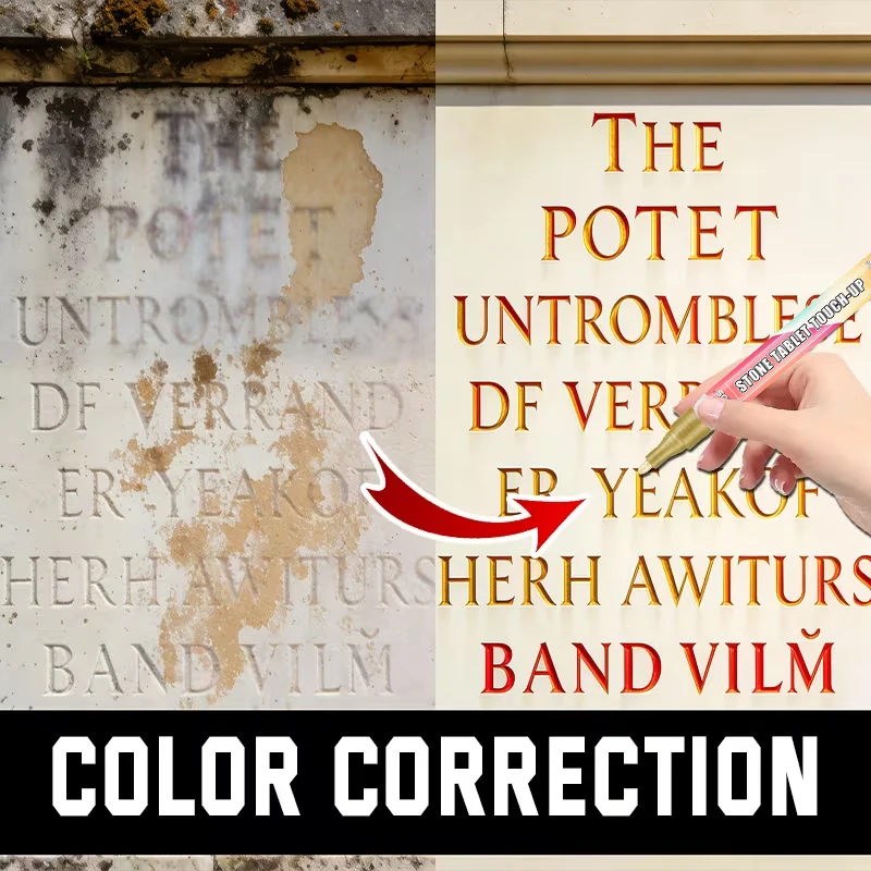 

Ручка для реставрации памятников | Профессиональная ручка для восстановления надписей на надгробиях, специально для гранита и мрамора, не повреждает поверхность.