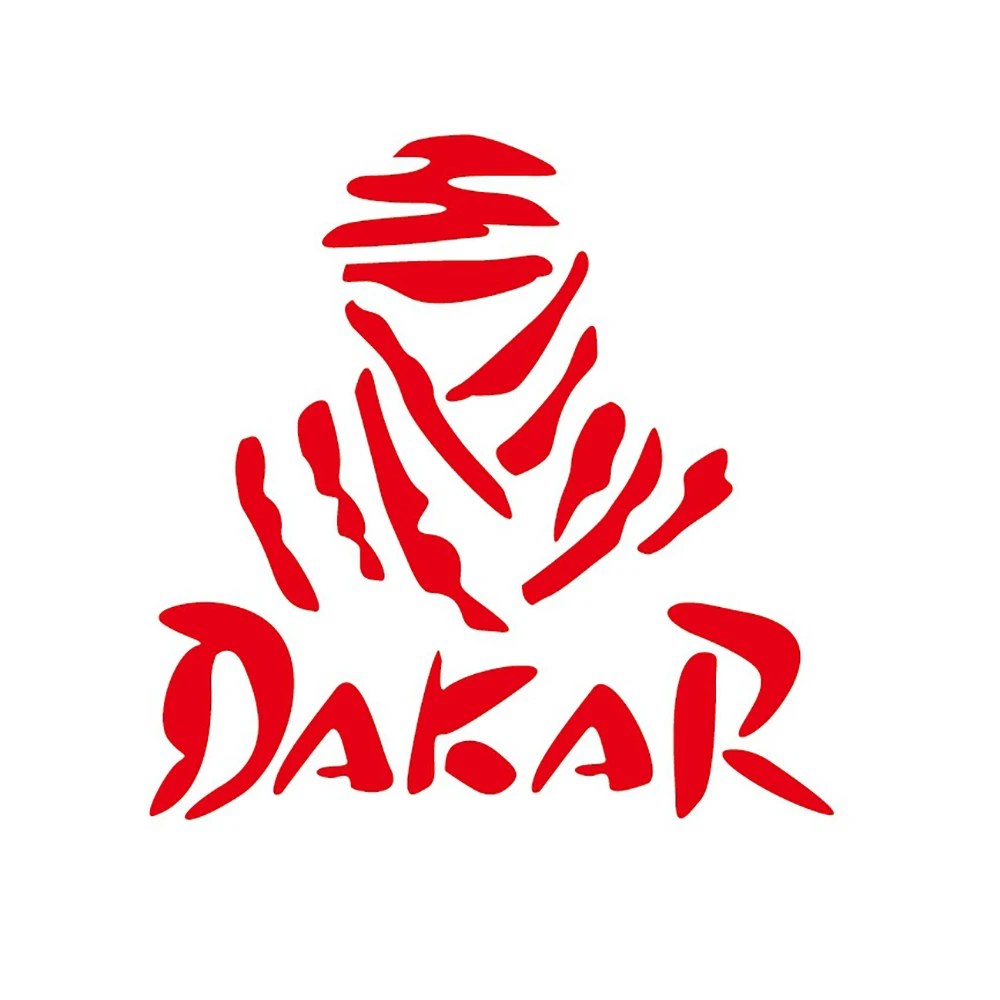 Autocollant de voiture DAKAR jeu de rallye carrosserie automobile pare-chocs fenêtres moto ordinateur portable murs carrosserie de voiture autocollants réglage de voiture accessoire décoratif
