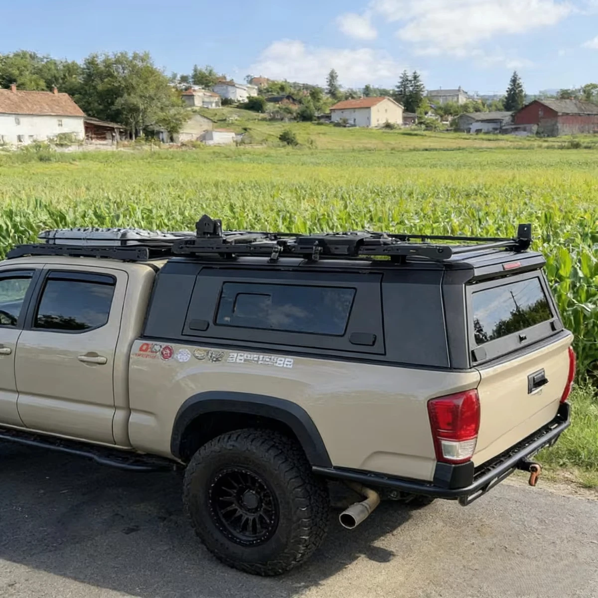 مخصص لاقط هاردتوب الألومنيوم مقاوم للماء شاحنة توبر غطاء السرير المظلة ل F150 هايلكس ريفو فيجو جاك T6/T8 GWM POER #1