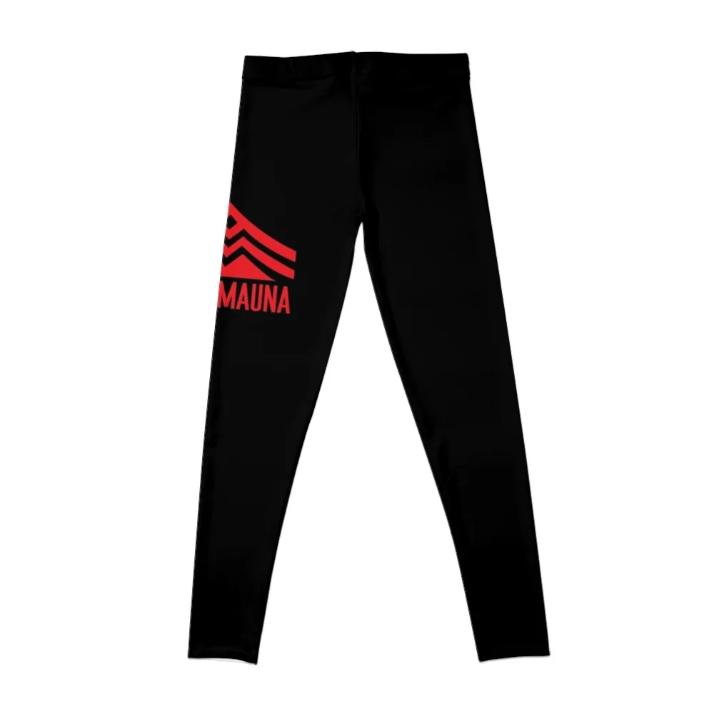 Ku Kiai Mauna Kea Protect Hawaii Defend Kanaka Maoli Kea Gift Leggings active wear Women sports Womens Leggings