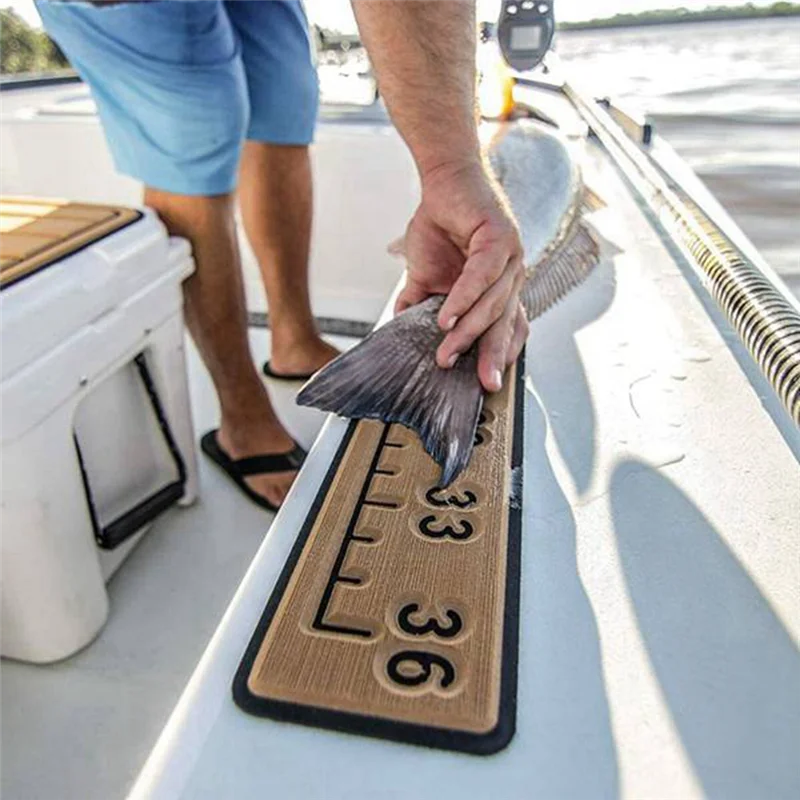 SMIEA 100X15cm إيفا رغوة الصيد قياس ملصق ذاتية اللصق دعم حاكم قياس الأسماك لقوارب الصيد قوارب الكاياك