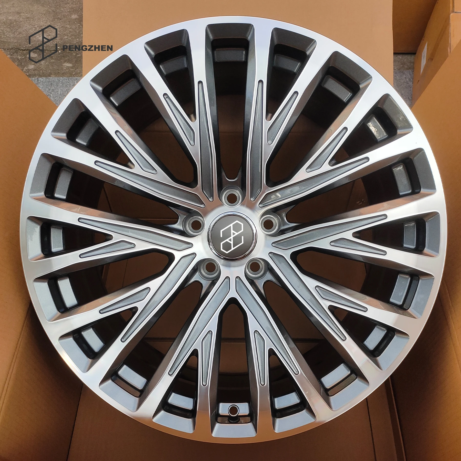 in Stock Metal Machined Face Multi Spoke Forged Wheels 5x112 19 20 Inch Alloy Car Wheels for  A8 S8