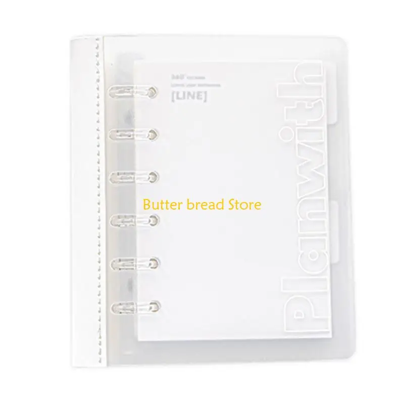 W89C Refill Able Detachable Binder Journal Smooth Writing with Recycled Materials