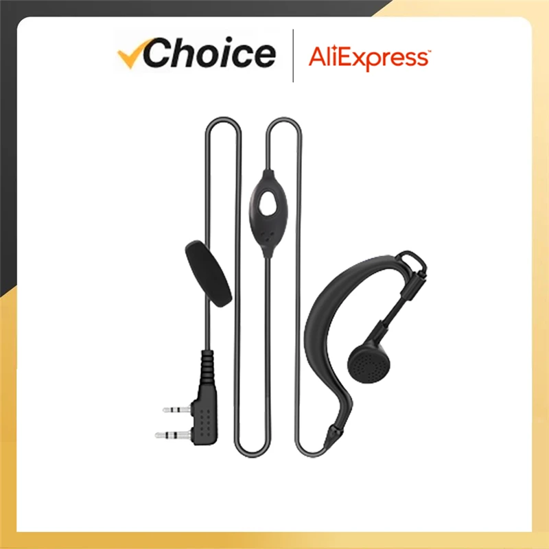 1/2/5/10 قطعة اسلكية تخاطب سماعة QuanSheng UV-K5 سماعة UV-K6 UV 5R زائد DM-1701 888s DMR سماعة اتجاهين راديو الملحقات