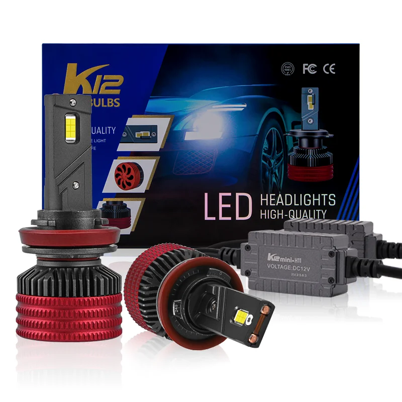 K11 K12 H11 H8  LED Fog Lamps Headlight 110w Ultra Bright Car Light H4 H7 9005 9012 Canbus Auto Light Bulbs Headlamp