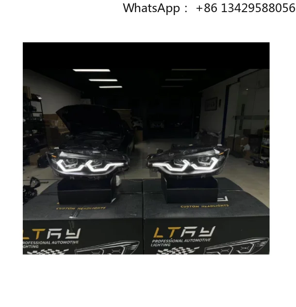 F30F31F35 American Version Yellow Light Dual Color Spoon Daytime Running Light Four Close Eight Far with Touch Blue Headlight