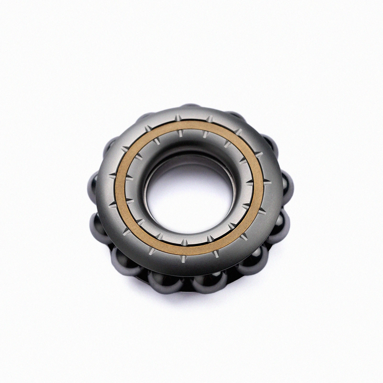 EDC Speelgoed Cyberpunk Gebed Kraal Ring Fidget Spinner Mechanische Vingertop Roterende Ring Stress Anti-Angst Speelgoed voor Volwassen