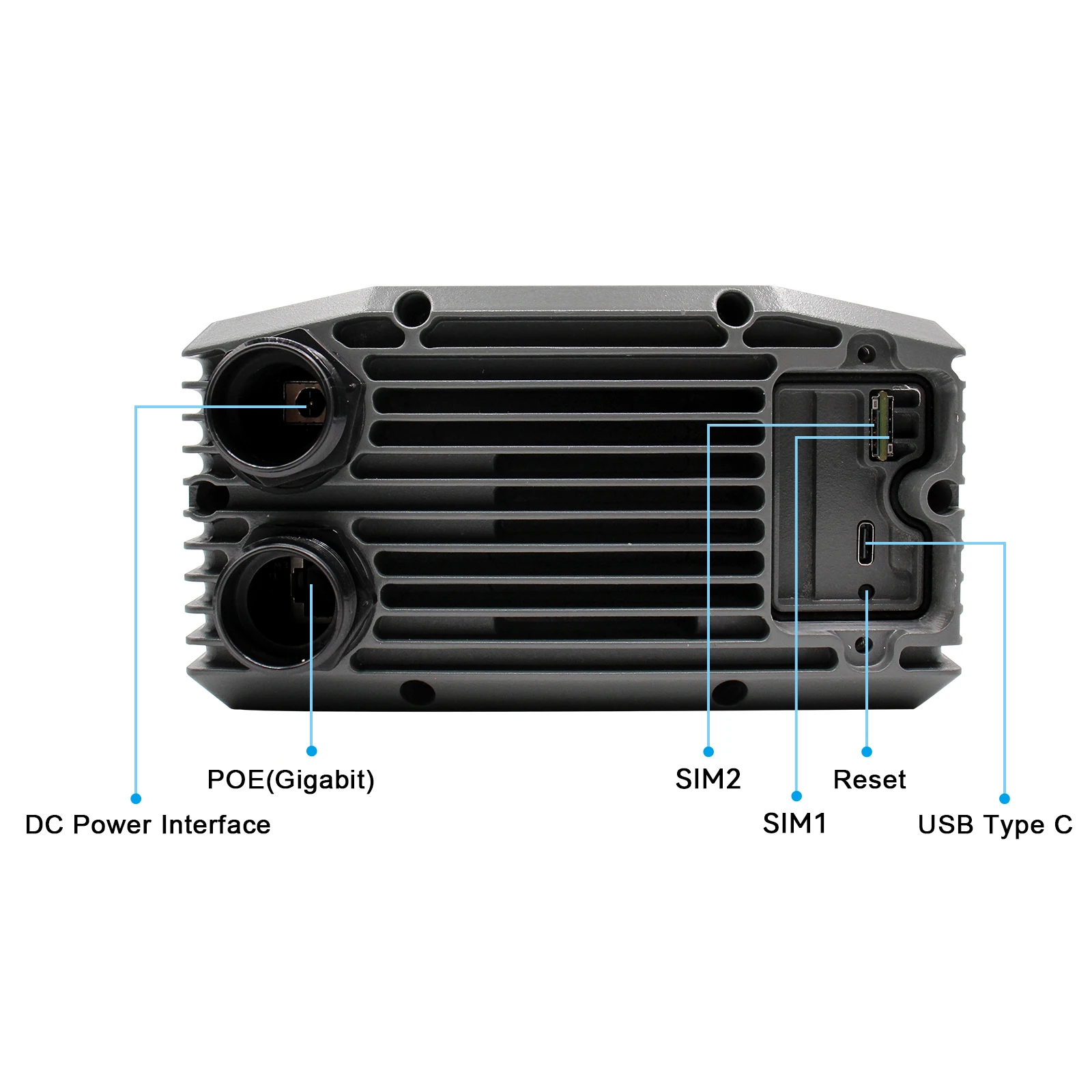 Imagem -03 - Yeacomm-modem de Banda Larga ao ar Livre Roteador Qualcomm X62 Kit Wi-fi Ip67 Impermeável 5g SA Nsa Nr610-q W330-poe