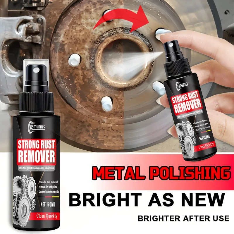 Multi-Purpose Metal Polishing Spray—Removes Rust And Polishes Radiators. Suitable for Cars, Motorcycles, Rvs, Stainless Steel Ki