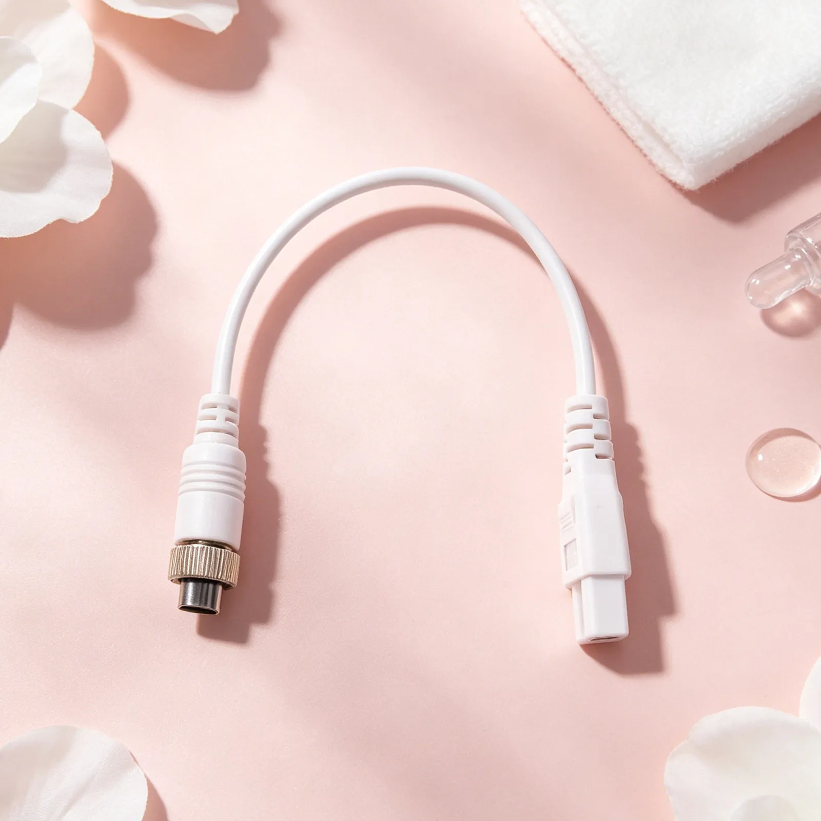 Eye Care Device Replacement Cable Short Power Wire Connector for Mist Spray Equipment Eye Care Unit Accessory Cable for Home