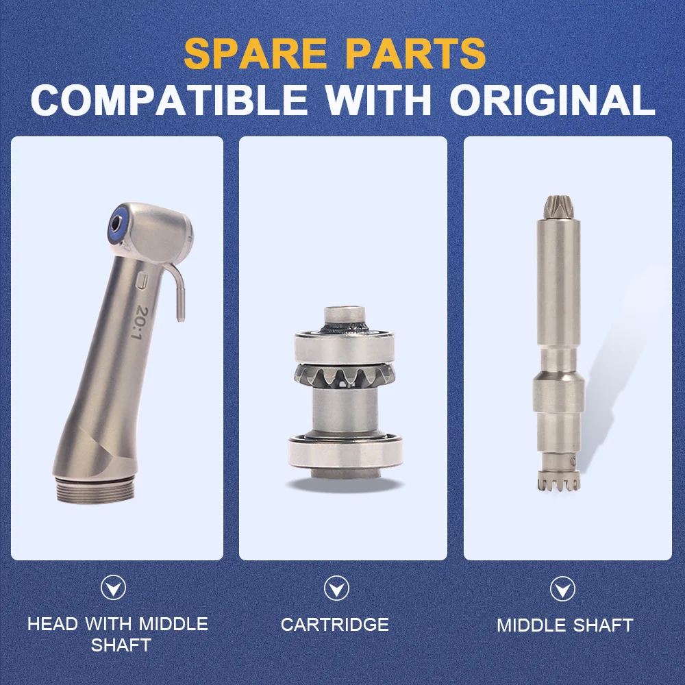 Dental Implant Surgery Handpiece Non-Optic 20:1 Reduction Speed Double System External Internal Cooling AI-SG20