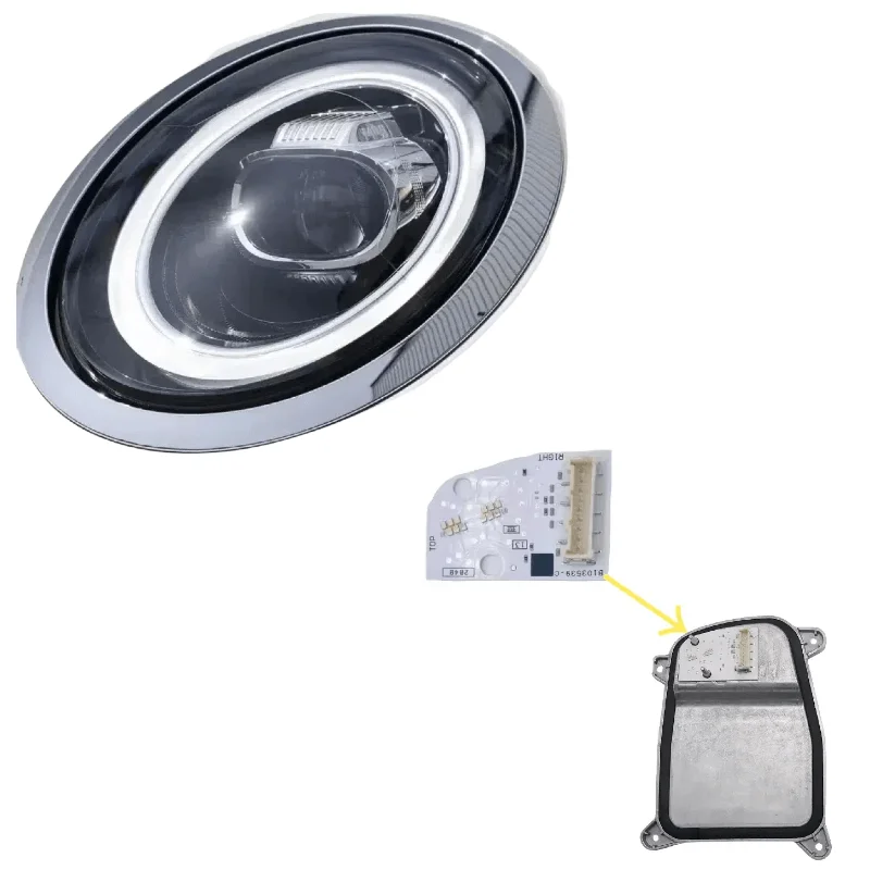 OEM 63118737589 63118737590 DRL Board For 2020 2021 Mini Cooper F55 F56 F57 Clubman F54 LCI LED Headlight Daytime Running Light
