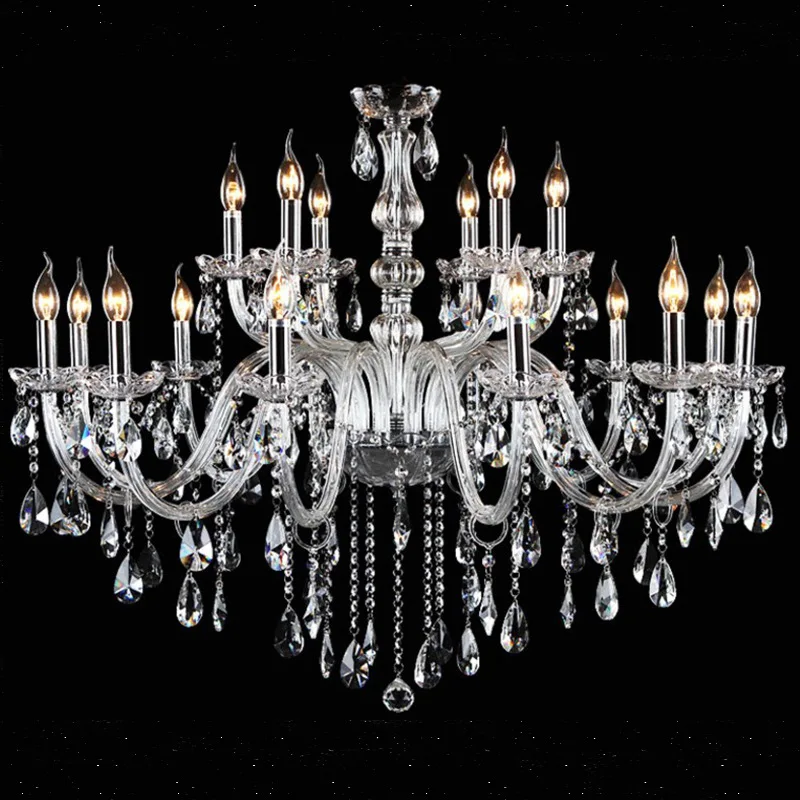 LED K9 Modern Ceiling Lustre Crystal Chandeliers Lustres De Cristal Chandelier AC110V/220V Ceiling Fixture Indoor Pendant Lamp