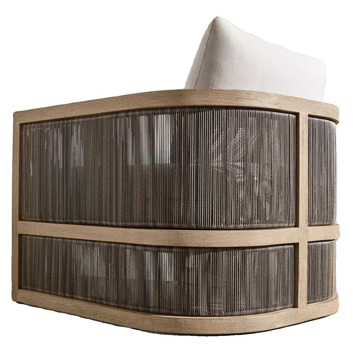 

villa courtyard garden leisure rattan chair open-air balcony waterproof and sunscreen rattan furniture