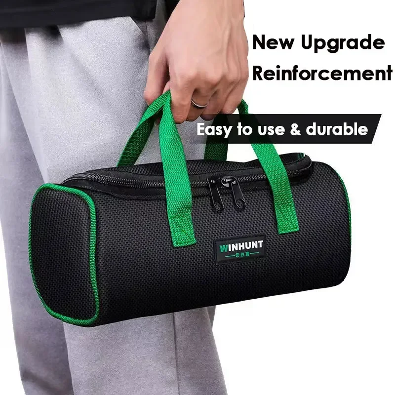 

Men's Waterproof Tool Organizer Bag - Small Multi-Pocket Anti-Slip Electrician Storage for DIY & Work