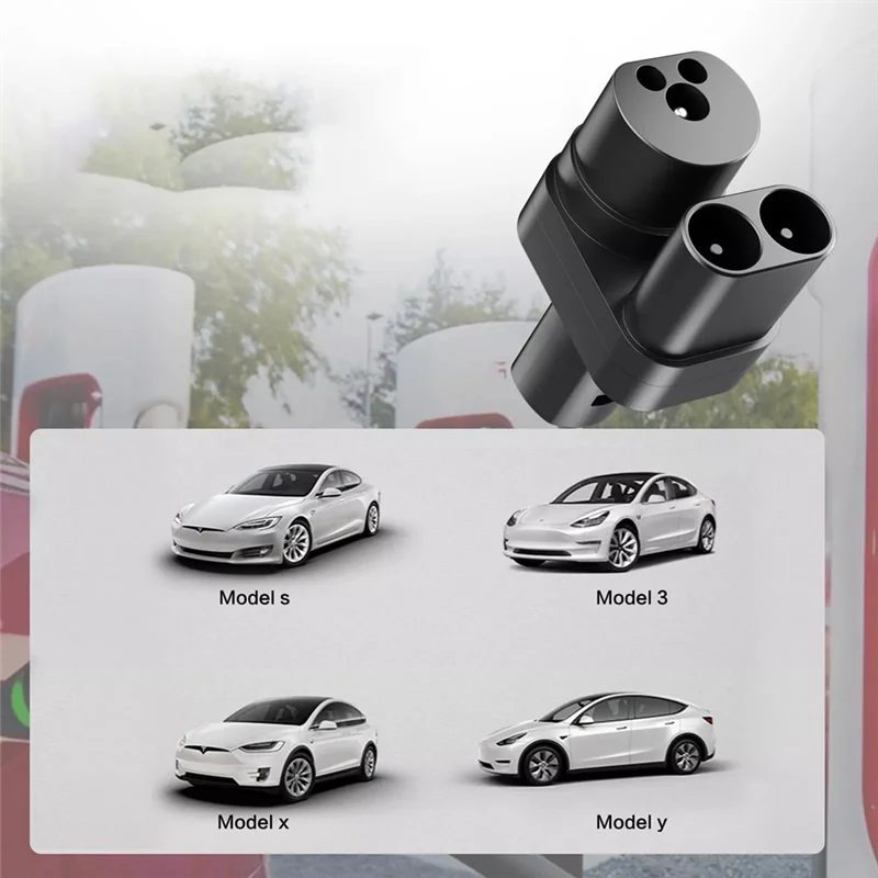 Ev Charging Adapter with Anti-Drop Lock Adapter Max 200KW/400A for Model Y 3 X S Car Charger CCS Combo2 Adapter