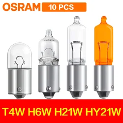 Car Signal Lamp OSRAM 12V H6W 64132 12036 H21W 64136 12356 HY21W 64137 12146 T4W 3893 12929 BAY9S width halogen bulbs motorcycle