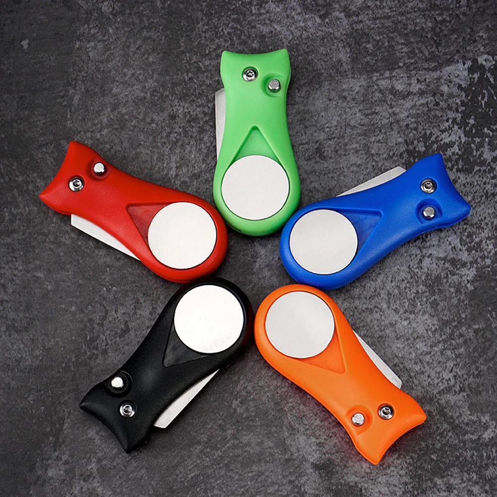 

Stainless Steel Grass Repair Tool Divot Tool Fork ABS Plastic Handle Folding Fork Training Tools (Black)