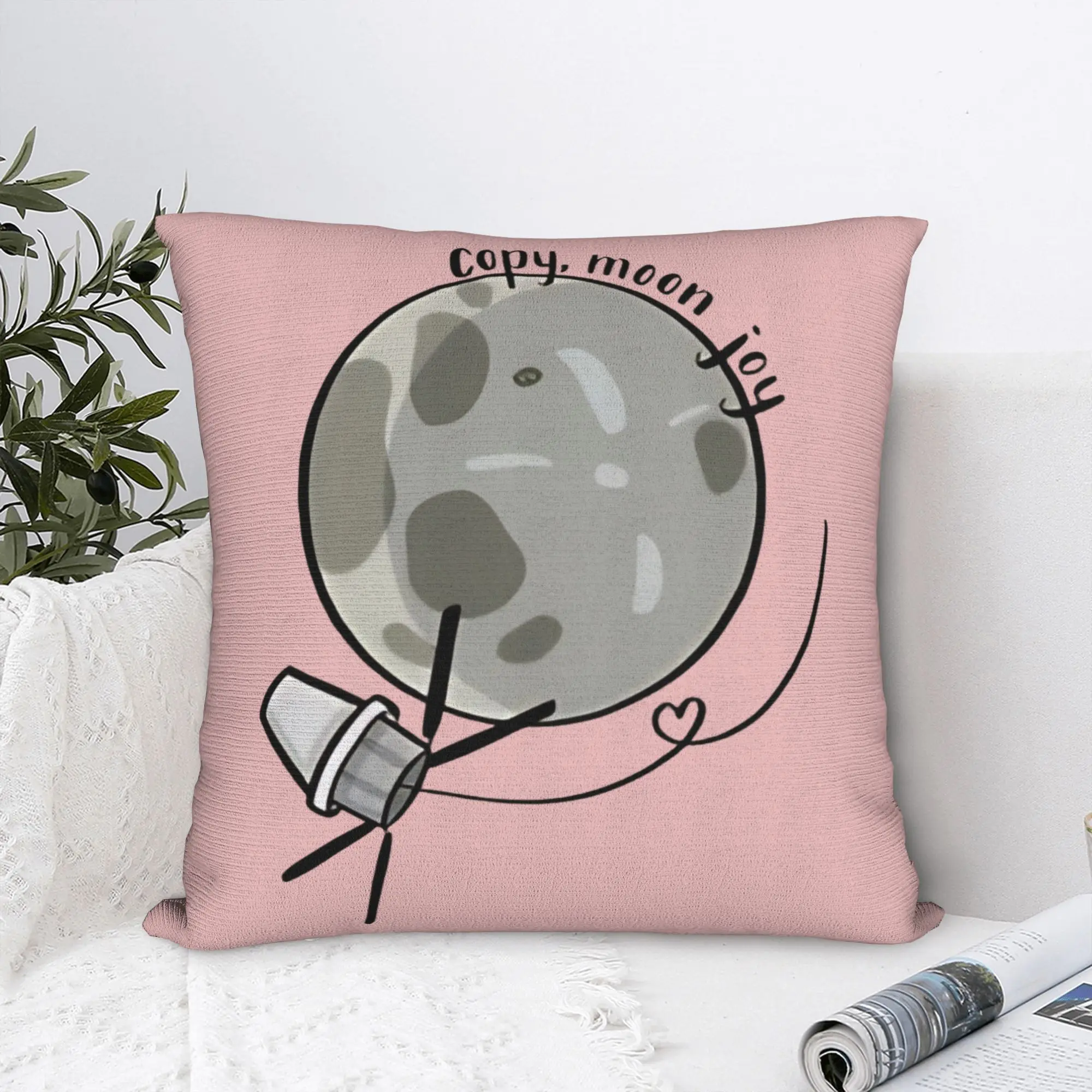 Copy Moon Joy Pillowcases  Retro Trendy Pillow Case For Sofa Car Home Decor Comfy Pillow Cover