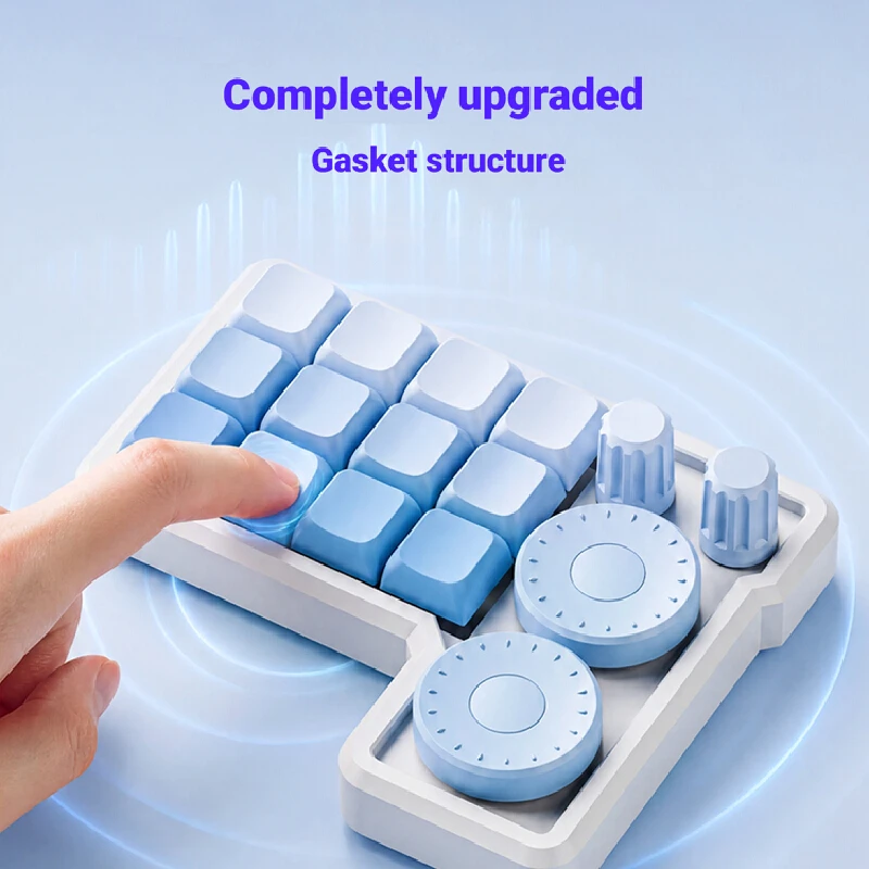 YY42 Second Generation Custom Keypad Gasket Structure Small Macro Keypad For Drawing Photo Editing Illustrators Video Editors