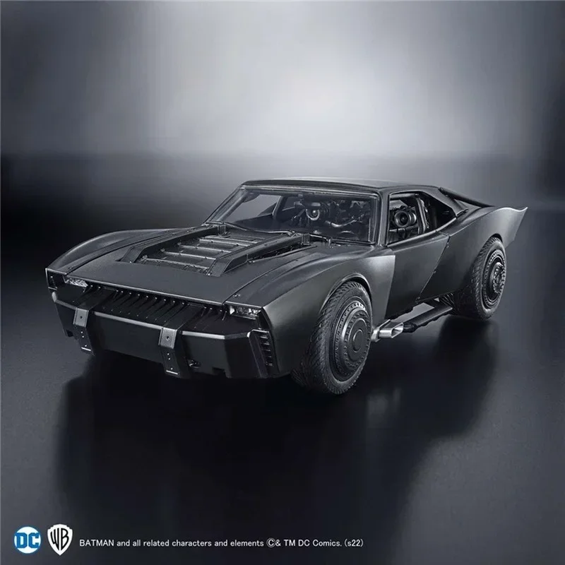 Bandai Original Anime Figure 1/35 BATMOBILE THE BATMAN VER. Action Figure Toys for Kids Gift Collectible Model Ornaments