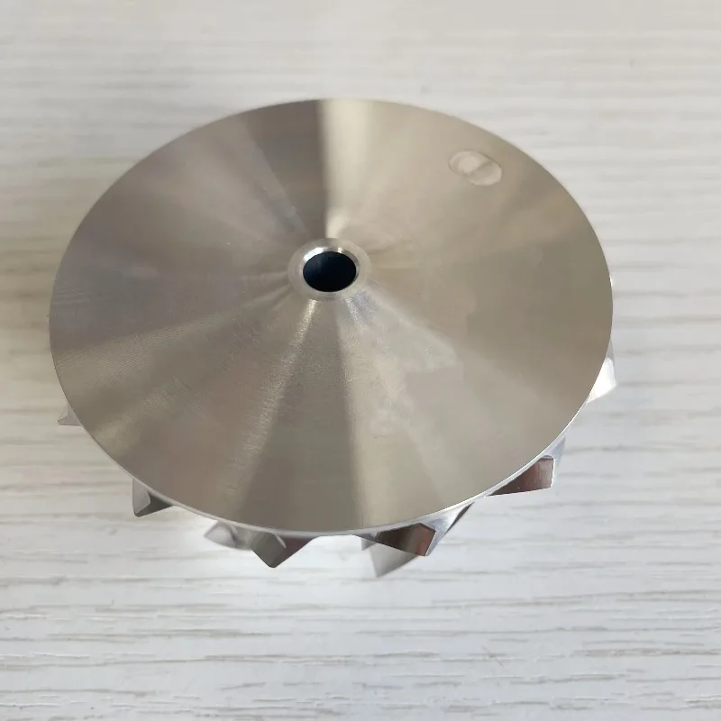 RHF5 Reverse 7+7blades 52.00/63.00mm High Performance Bore :6.10mm Turbo Milling/aluminum 2618/billet Compressor Wheel