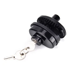 1Set Zinc Alloy Trigger Lock with 2 Keys Universal Motorcycle Mountain Bike Lock Anti-theft