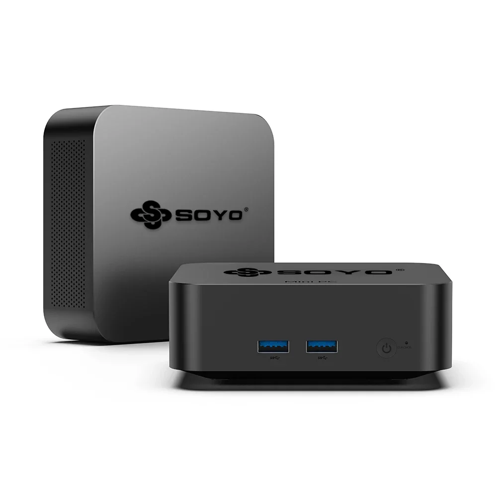 SOYO M2 Pro Mini PC portatile Intel N95 CPU DDR4 8/16GB RAM 256/512G M.2 SSD Windows11 WIFI6 HDMI + DP per computer Desktop da ufficio