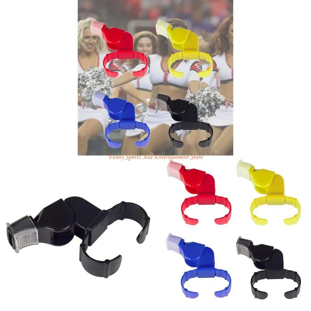 C4DE Пластиковая пиалесная ручка спортивные спортивные скейт -коньки футбольные рефери черлидинг рот свисток