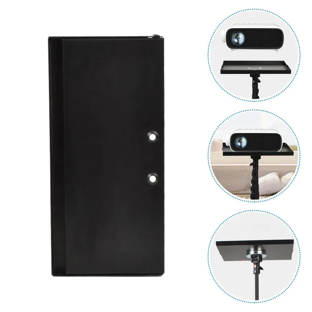 

Portable Metal Projector Stand Tray Laptop Tripod Holder Floor Projector Stand Holder Accessory Tray Video Device Pallet