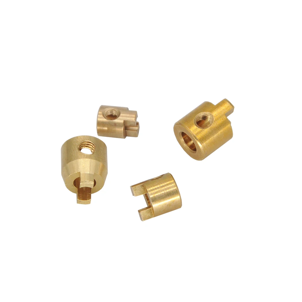 5PCS Diameter 3mm/4mm/4.76mm/5mm Model Boat Brass Copper Drive Dog Shaft Crutch Accessories for Rc Boat Drive Shaft