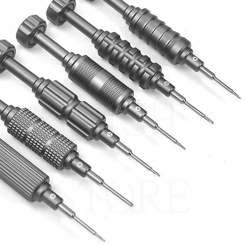 TE674 High Hardness Precision Screwdriver 0.6 0.8 1.2 1.5 T2 2.5 Plum Blossom Cross For iPhone Bottom Internal Disassembly Tools