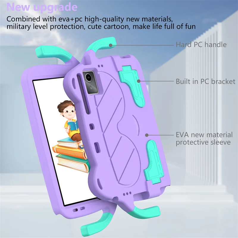 For Lenovo Tab P11 Plus TB-J606F J607F P11 Pro 11.2 TB132FU 11.5 inch TB350FU J706F Kids Shockproof EVA Tablet Case Stand Funda