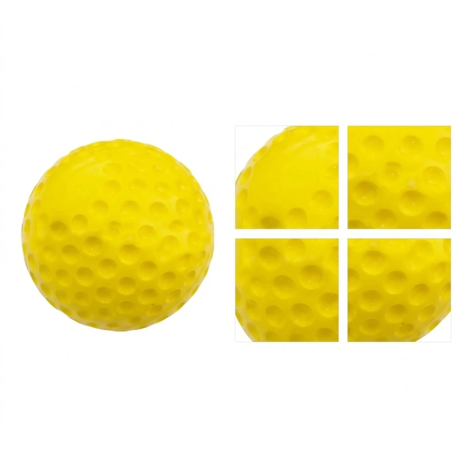 Dimpled PU Softball for Baseball For Pitching Machines Supporting Controlled for Speed and Spin in Practice Routines