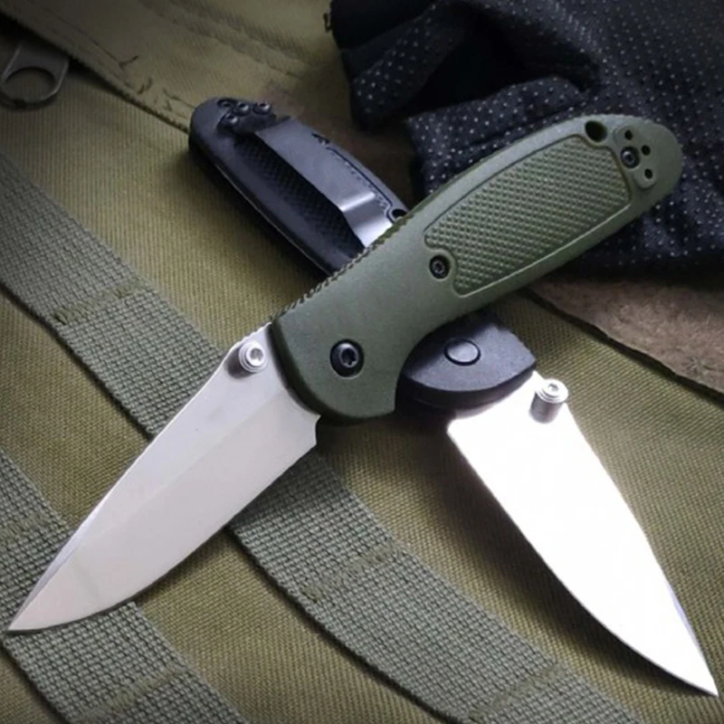 

New Outdoor Tactical Folding Knife 556 Camping Security Defense Pocket Military Knives Portable EDC Tool