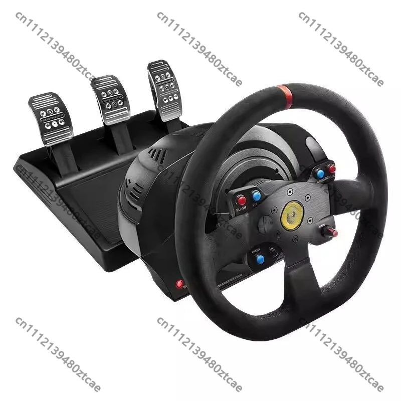 Force Feedback Racing Wheel Set For Virtual Racing Simulation On Console And PC