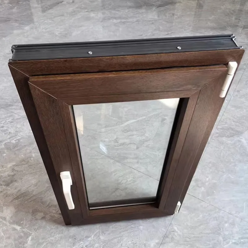 CHANGYI Factory China Best Quality UPVC Casement Window Modern European Design Style Plastic Frame Windproof Hot Sale For Hotels