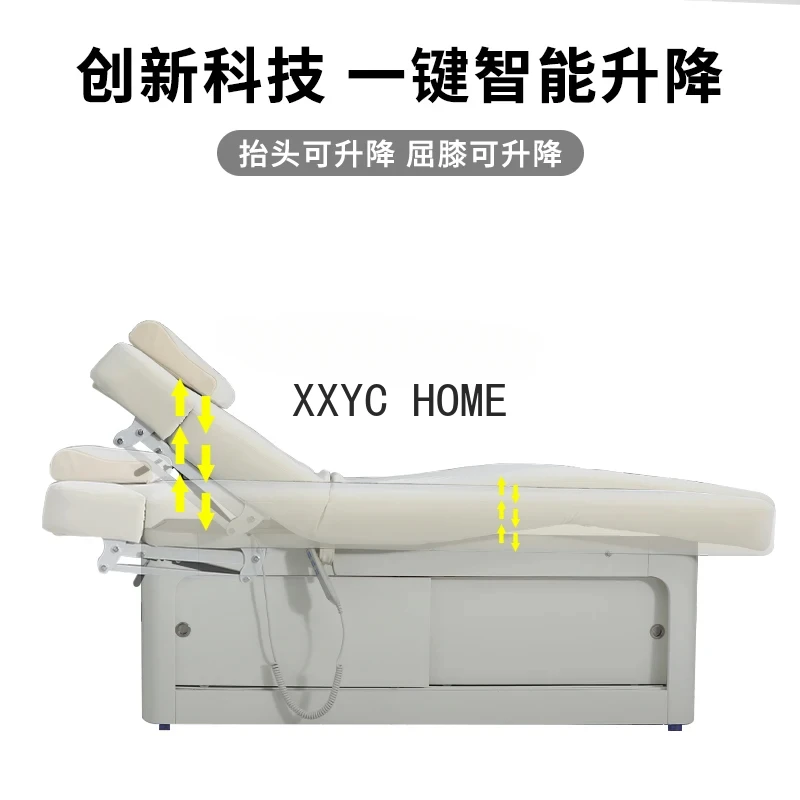 

New Smart Electric Lift Beauty Care Bed Beauty Dedicated Constant Temperature Heating Massage Couch