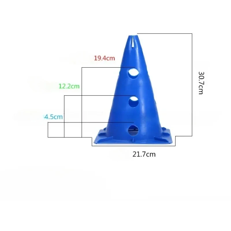 30cm Sports Training Cones Football Marker Cones For Skate Props Practice Soccer Basketball Indoor Outdoor Game Training Tools