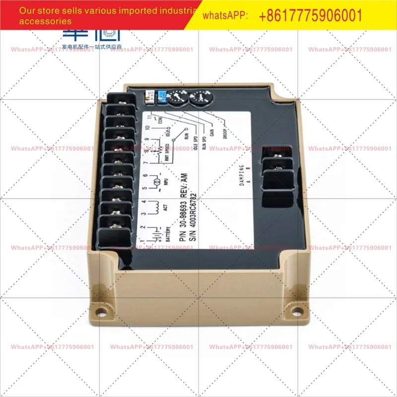 

3098693 Speed Control Board Generator Electronic Automatic Speed Controller, Remote Speed Control Module