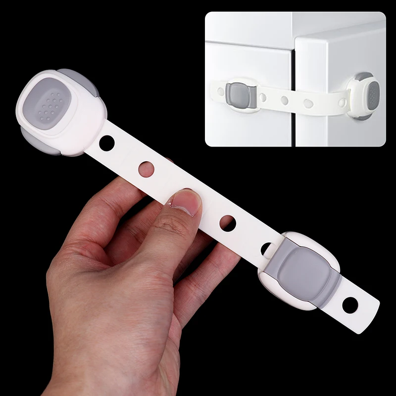 1/4PCS Window Refrigerator Adjustable Lock Child Proof Door Lock Multi-use Closet Door Latch Door Knob Safety Cover For Children