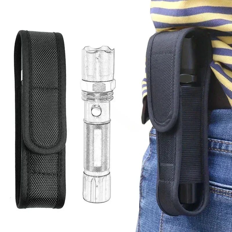 

Tactical Molle Flashlight Molle Pouch LED Torch Holster Waist Bag Outdoor Camping Hunting Accessories Folding Knife Pack