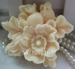 1pcs Pomegranate Flowers (zx0103) Silicone Handmade Soap Mold Crafts DIY Mould