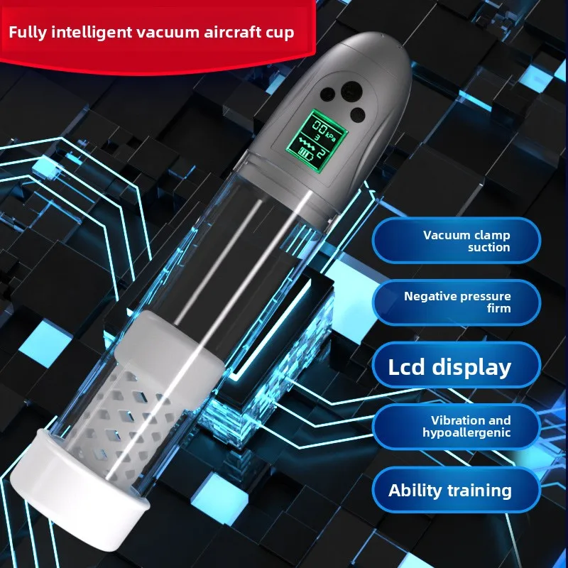 القضيب التمارين سرعة الاهتزاز الاستمناء الذكور الأعضاء التناسلية القضيب مضخة تفريغ وسائط مص توسيع ألعاب جنسية للرجال الجنس #1