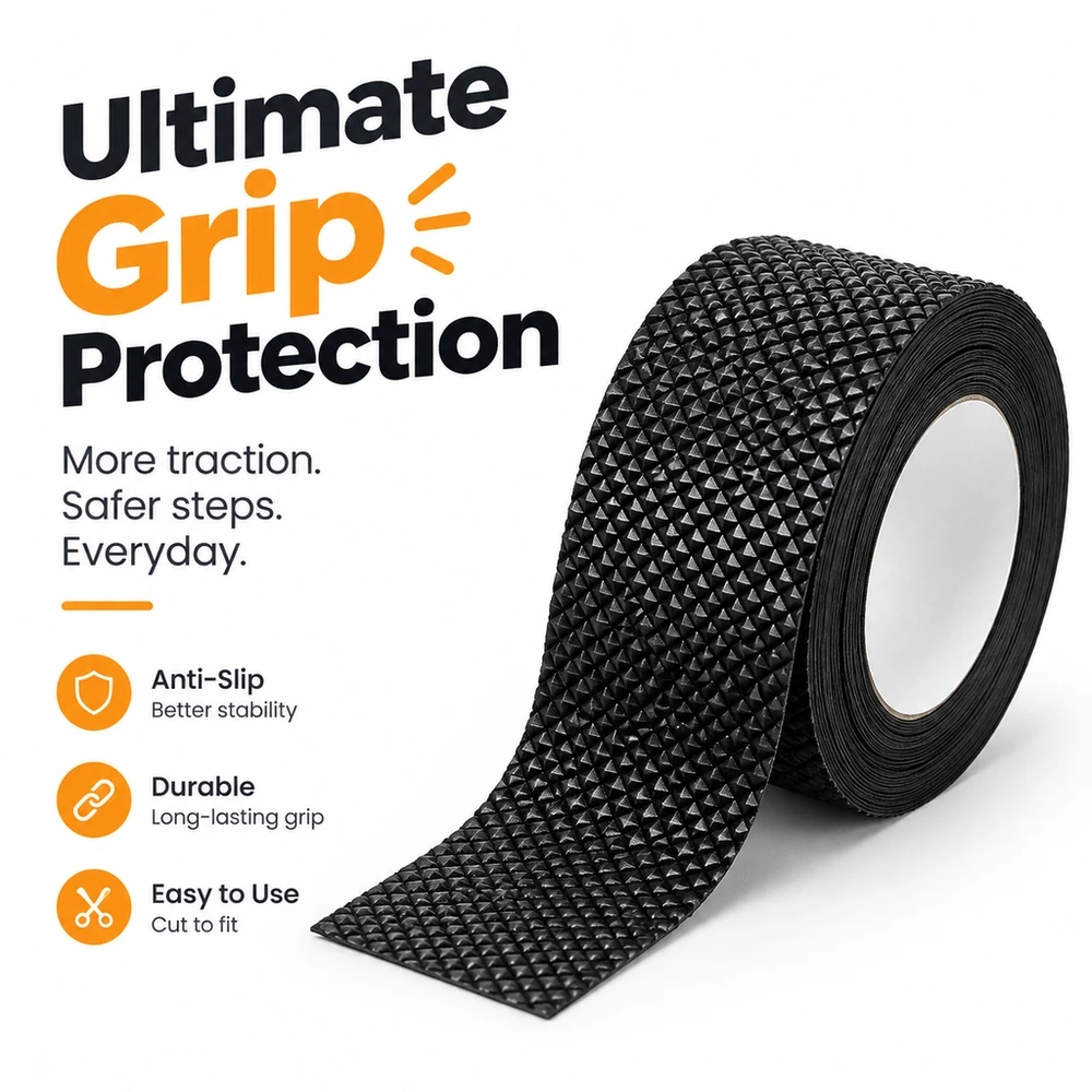 Self Adhesive Diamond Design Anti Slip Sole Tape Shoe Guard for Sneakers Dress Shoes Martin Boots Anniversary Gift - view 2