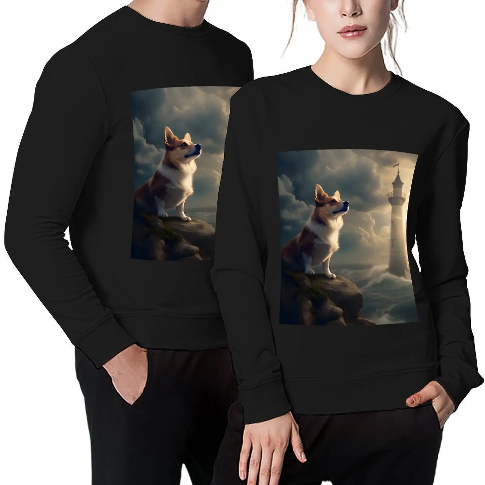 

Becca's Mo Mo Pullover autumn mens clothing autumn new products graphic t shirts men hooded sweatshirt