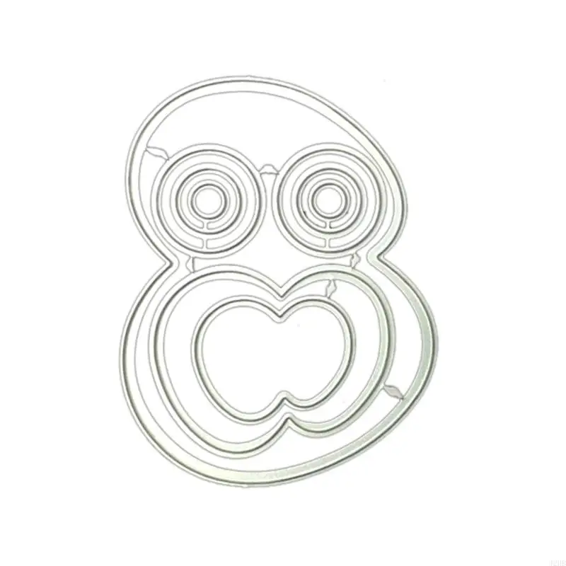 

J2HB 3D Cutting Die Layering DIY Embossing Moulds Round Stencil Template Card Making