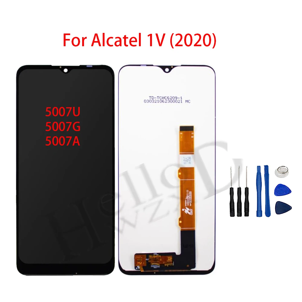 LCD Display For Alcatel 1V 2020 5007U 5007G 5007A LCD Display Touch Screen Panel Digitizer Display Assembly Full Display Screen