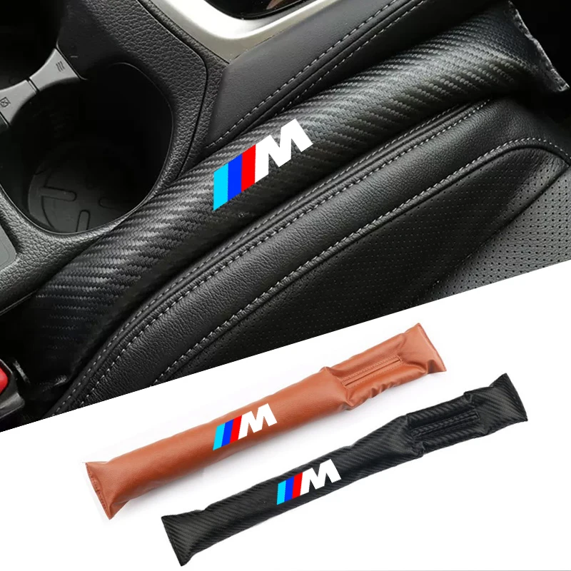 Leather Car Seat Gap Storage Auto Seat Gap Leak-proof Filling Strip For BMW M X1 X2 X3 X5 X6 E46 E39 E90 E36E60 E34 E30 F30 G20 view 2